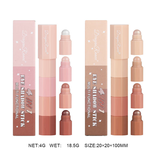 Eyeshadow Stick Set – Waterproof Matte Eyeshadow Pens,Long-Lasting Lazy Kit