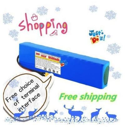 36V 105Ah Li-ion Battery Pack 10S3P 1000W High Power for E-Bike E-Scooter BMS