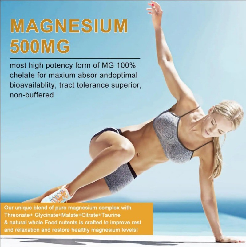 Magnesium Complex Liquid Drops for Sleep Support and Muscle Relaxation
