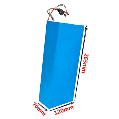 52V 35Ah 14S5P High Capacity Li-ion Battery with BMS for E-Bike E-Scooter
