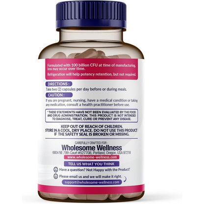 Probiotics for Women with Prebiotics and Digestive Enzymes Gut Health Support