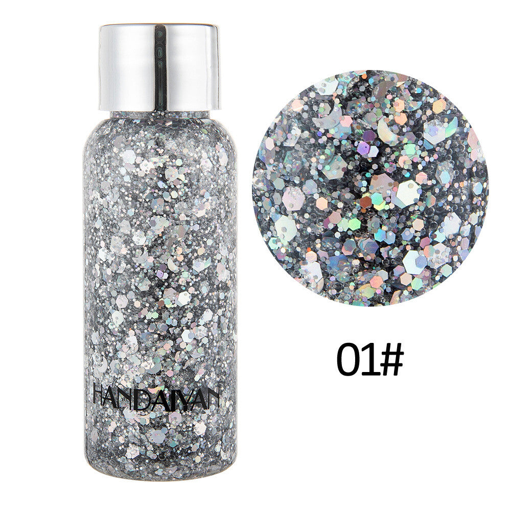 Liquid Glitter Eyeshadow Gel - Face & Body Sparkle, Longwear Shimmer Eye Shadow