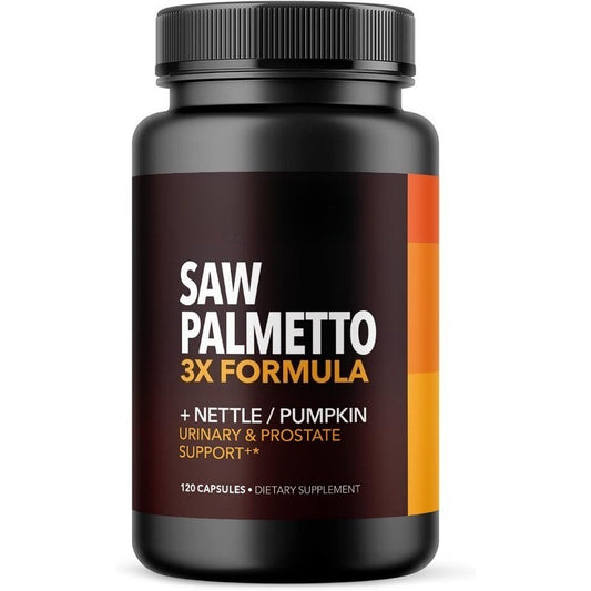 Saw Palmetto Nettle Pumpkin Seed for Mens Prostate and Urinary Health