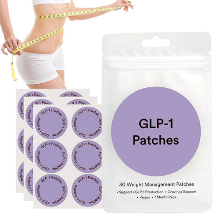 5Pack GLP - 1 Patches Kind Patches - 1 Month Supply Cravings Support Vegan Hot~