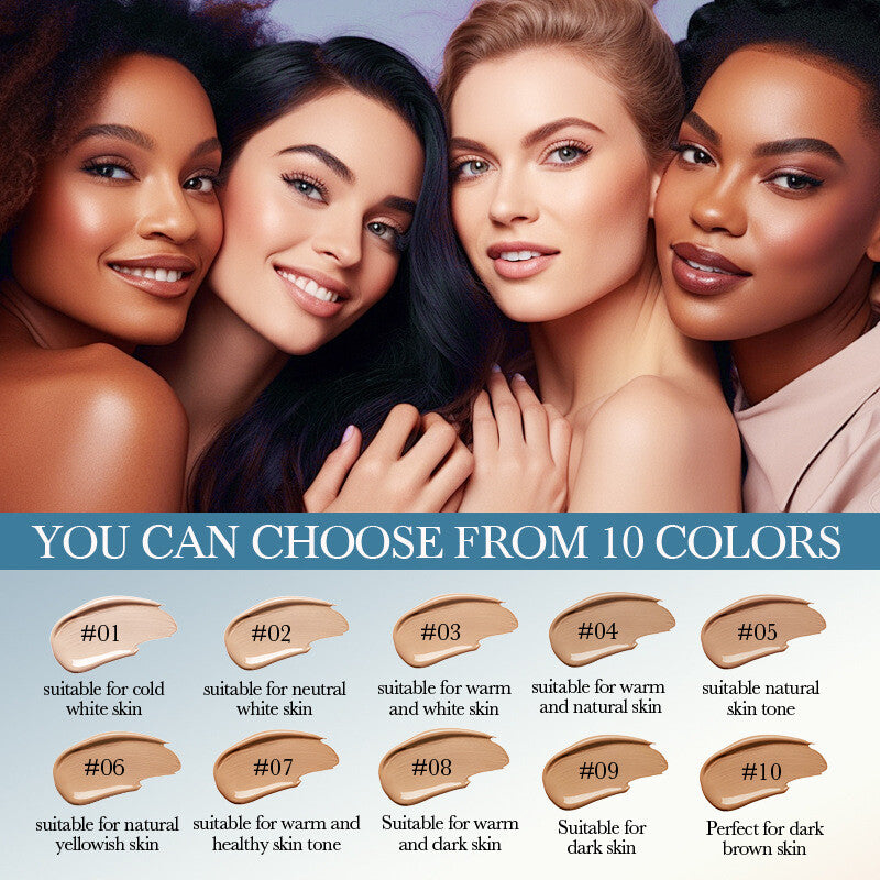 Concealer Long-lasting Foundation BB Cream Face Makeup for Woman SPF25/PA+++