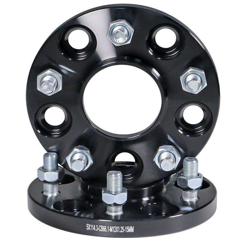 Auto wheel hub modification parts aluminium alloy 5*114.3-66.1-15 Flange plate