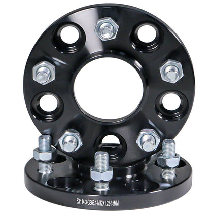 Auto wheel hub modification parts aluminium alloy 5*114.3-66.1-15 Flange plate