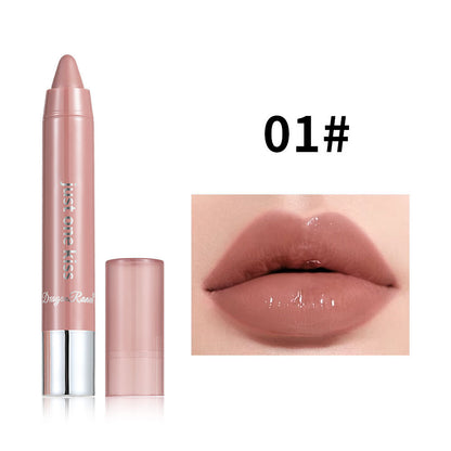 Hydrating Lipstick & Lip Liner - Nude & Rosewood Matte Waterproof Long Lasting