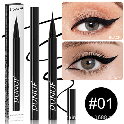 2-Color Liquid Eyeliner - Waterproof, Quick-Dry, Smudge-Proof Makeup for Women