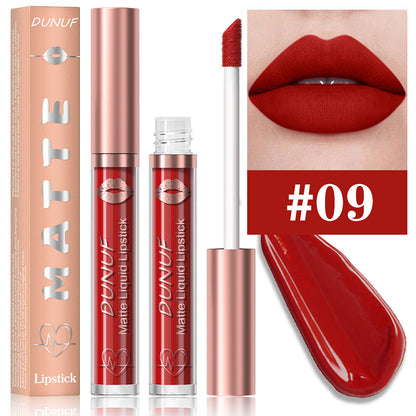 💄 18 Colors Matte Liquid Lipstick Waterproof Long Lasting Lip Gloss Oil