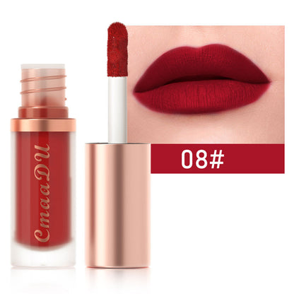 12Color Velvet Matte Liquid Lipstick Lip Gloss Long Lasting Non-Stick Waterproof