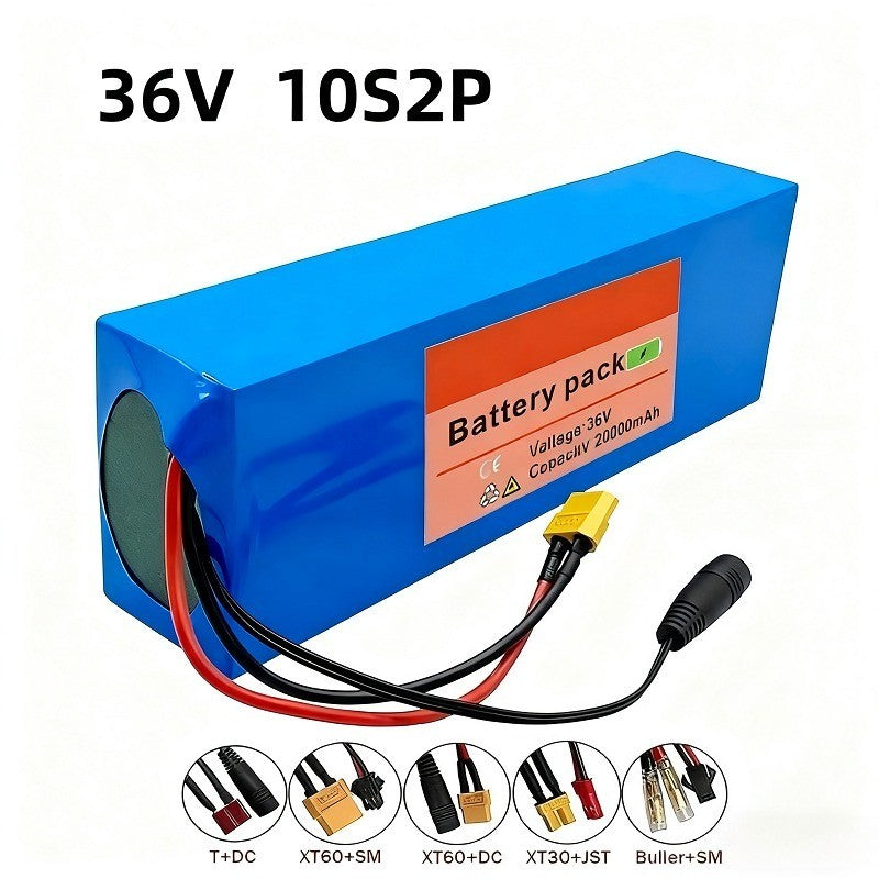 36V 20Ah 10S2P Li-ion Battery with Enclosure Protection for E-Scooter E-Bike