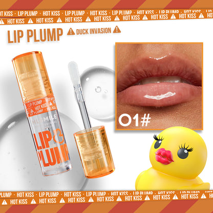 Duck Lip Plump Lip Oil Moisturizing Lip Gloss Mirror Water nature long-lasting