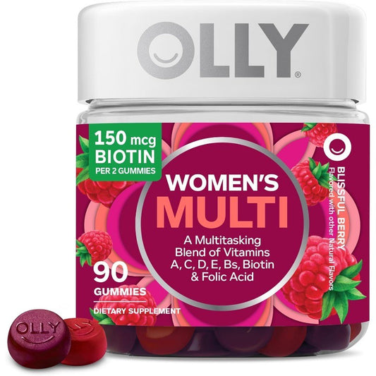 Womens Multivitamin Gummies with Essential Vitamins for Daily Health Support