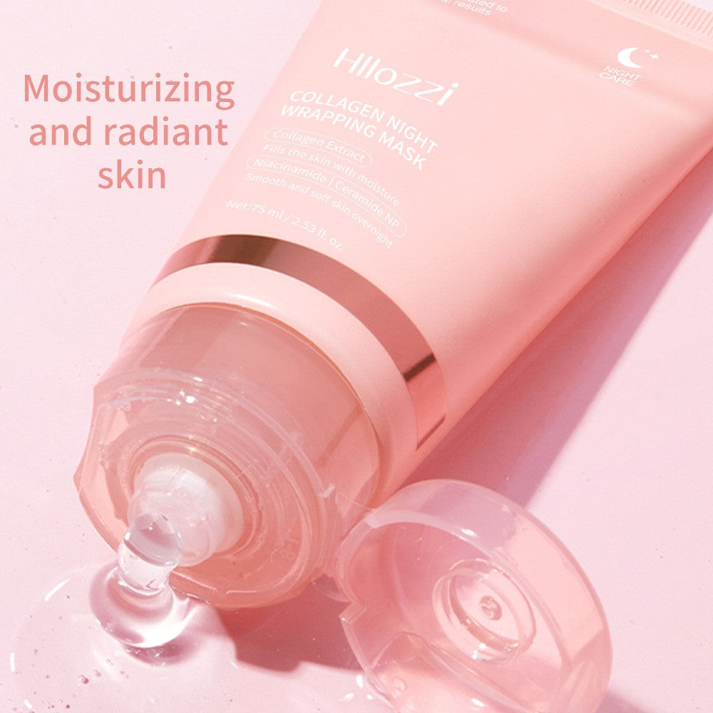 75ml Collagen Night Wrapping Mask Peel-Off Skin Mask Hydrating Moisturizing