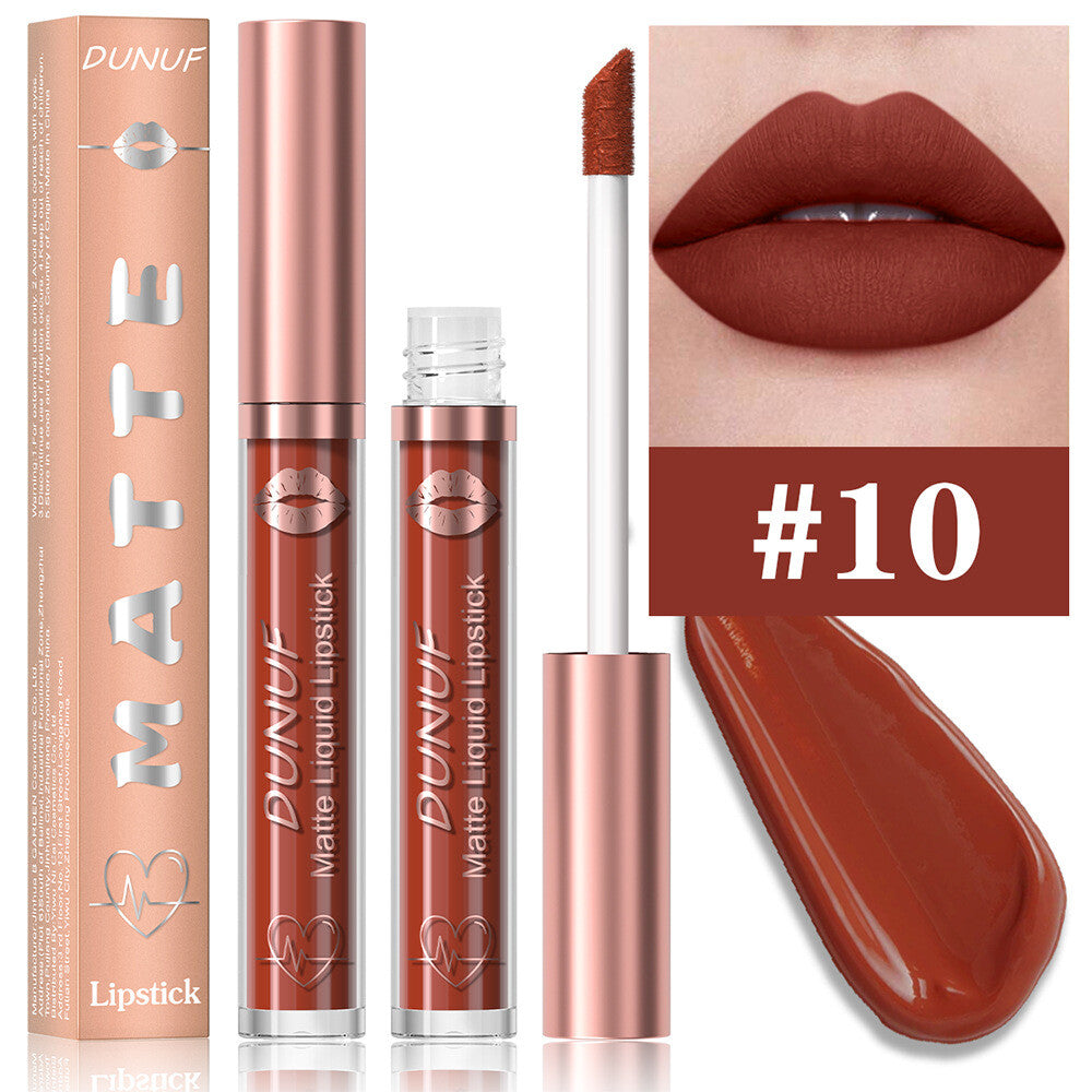💄 18 Colors Matte Liquid Lipstick Waterproof Long Lasting Lip Gloss Oil