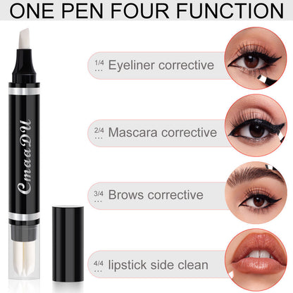 Eyeliner Corrector Pen - Makeup Eyebrow Liner Fix Tool Smudge Eraser Precise Tip