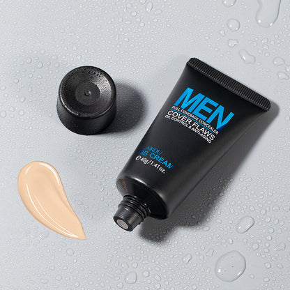 1.41oz BB Cream For Men Makeup Base Cover Flaws Oil Control Anti-Aging