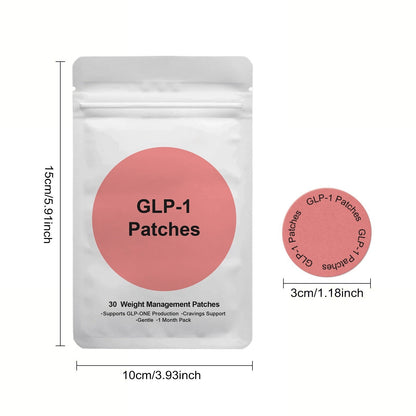 GLP - 1 Vegan Friendly Patches 10 Pack - 30 Each Hot Weight Loss