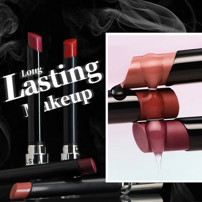 4Pcs/Set Lipstick Non Stick Cup Matte Thin Tube Makeup for Women long lasting