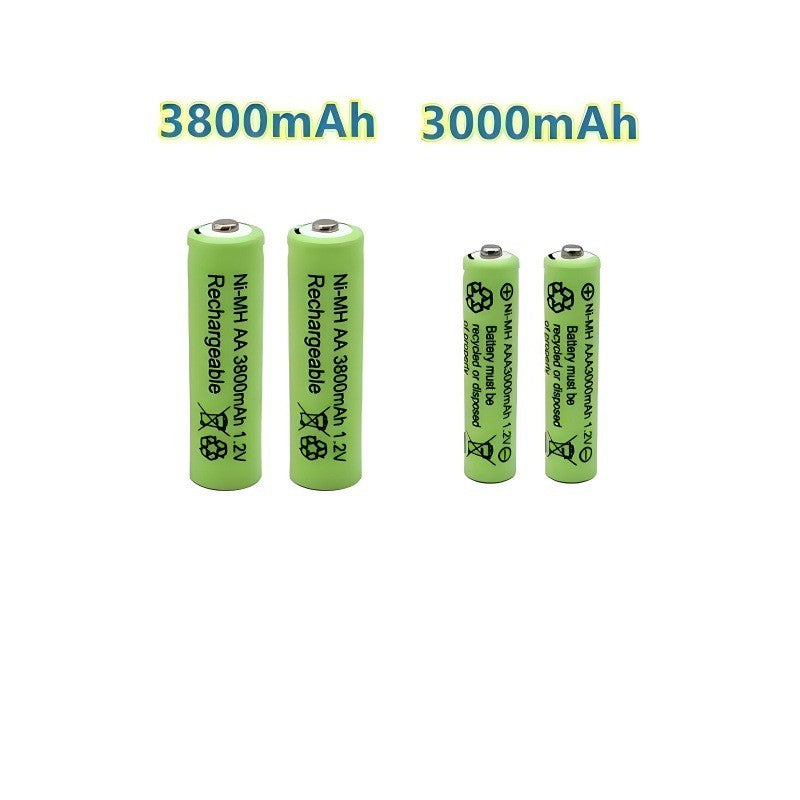Industrial Grade AA AAA 1.2V Alkaline Battery Pack for Toys Remote Control