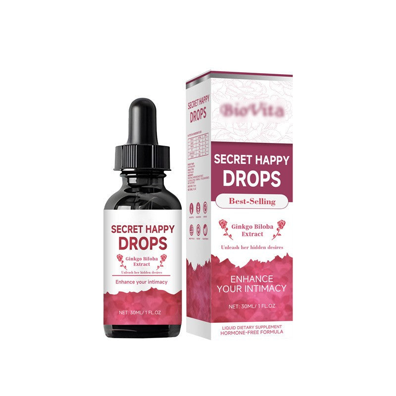 BioVita Natural Secret Happy Drops Instant Libido Boost Vitamin B1 for Women