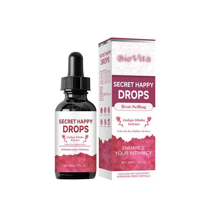 BioVita Natural Secret Happy Drops Instant Libido Boost Vitamin B1 for Women