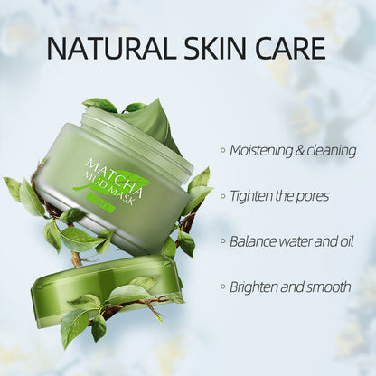 Longjing Matcha Skin Care Skin Masks Mud film moisturizing hydratin