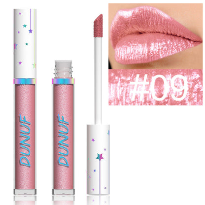 12 Color Shimmer Liquid Lipstick Long Lasting Waterproof Glossy Finish Lip Gloss