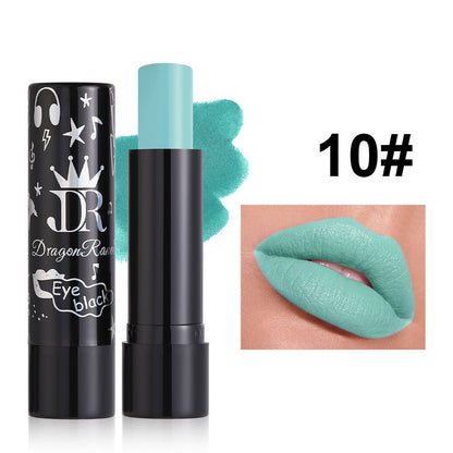 Matte Halloween Lipstick Face painting - Vampire Red, Green, White & Black
