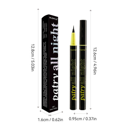 Liquid Eyeliner Eyes Pencil Makeup for Women Waterproof Black/White/Silver/Brown