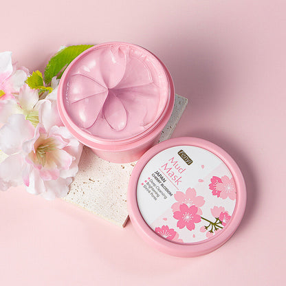 Japanese Cherry Blossom Skin Care Skin Mud Masks 100g Moisturizing Cleansing