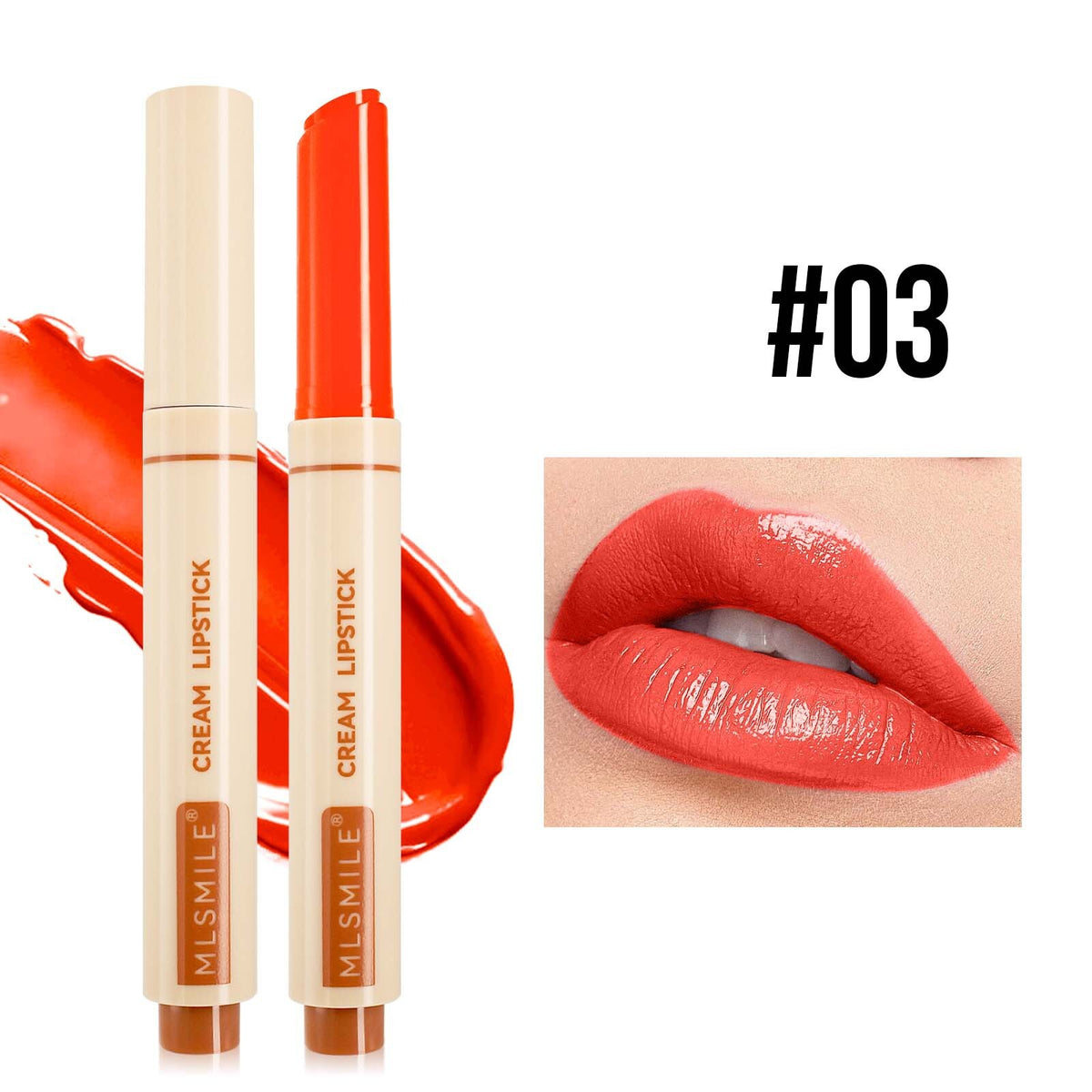 6-Color Press Lip Gloss Hydrating Mirror Finish Lipstick Non-Sticky Long Lasting
