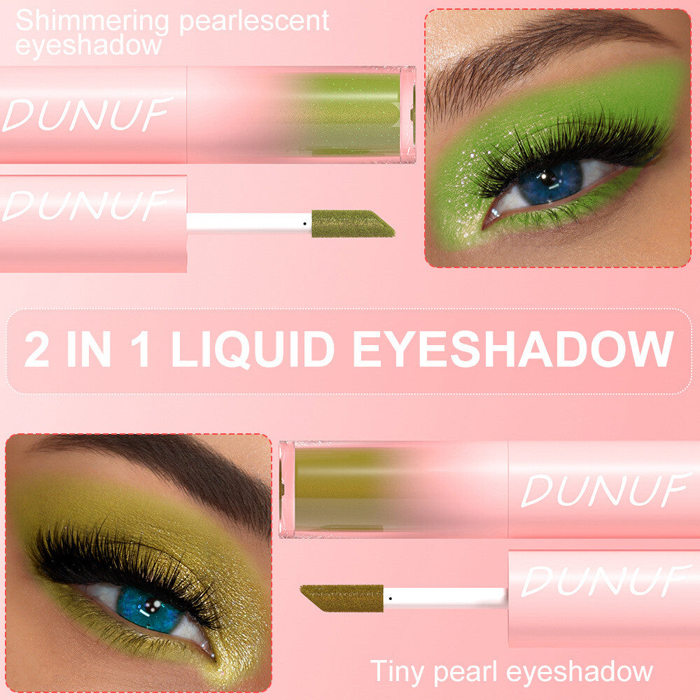 Dual-Ended Eye Shadow Pencil - Metallic + Sparkle, Longwear, Quick Blend