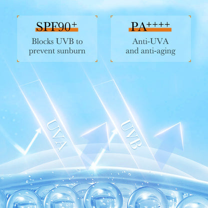 220g SPF90+ PA++++ Anti-aging Sun Protection Sunscreen Skincare Milk Full Body