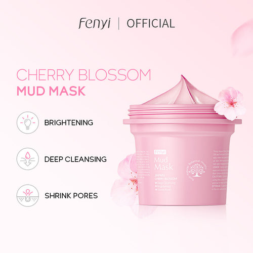 Japanese Cherry Blossom Skin Care Skin Mud Masks 100g Moisturizing Cleansing