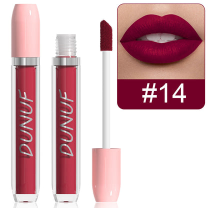 Matte Velvet Liquid Lipstick 25 Colors Lip Gloss Waterproof Non-Sticky