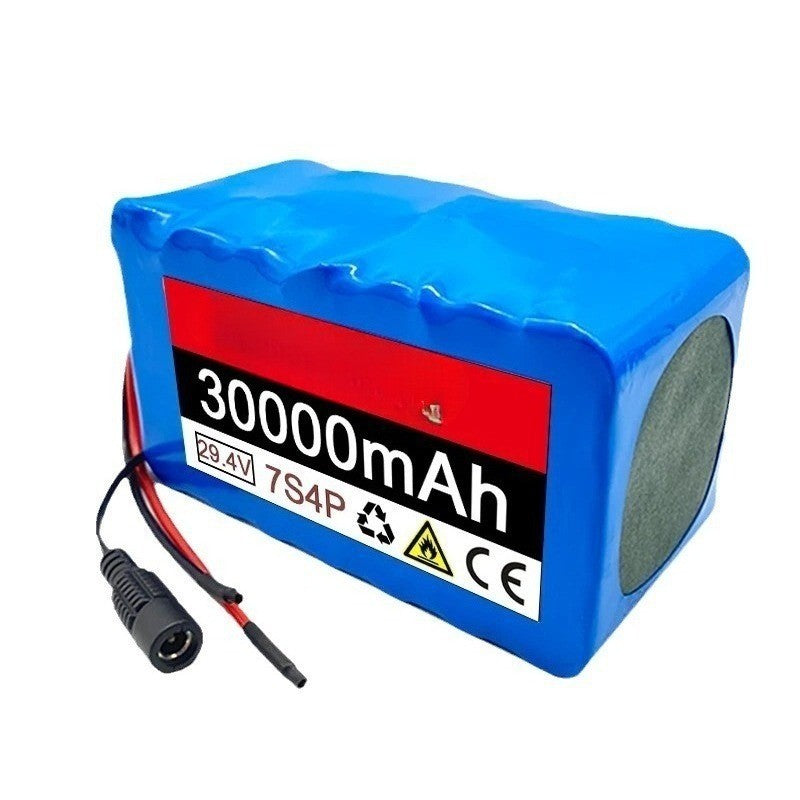 24V 7S4P Rechargeable Li-ion Battery Pack 15Ah 20Ah 30Ah 40Ah for E-Bike Scooter