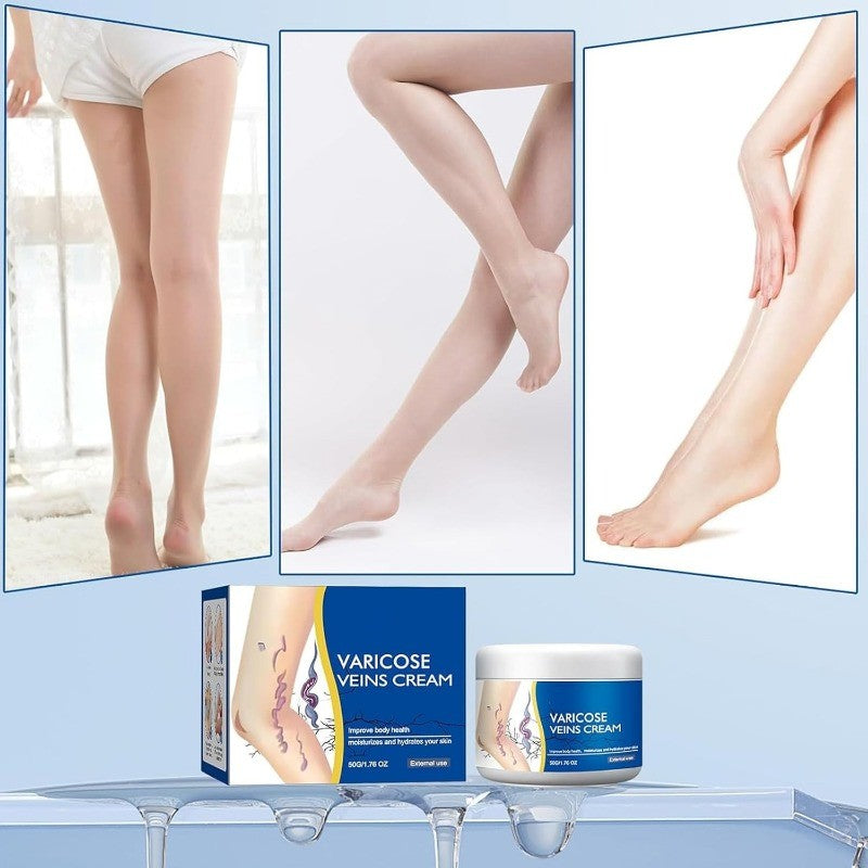 Leg Vein Comfort Cream for Soothing Relief and Skin Moisturizing Care