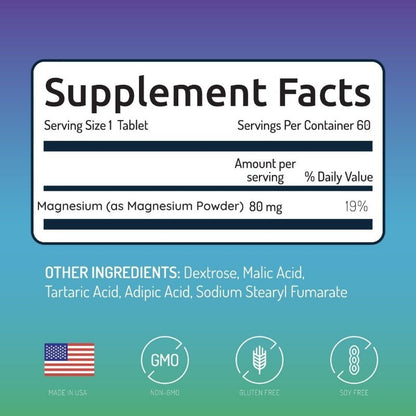 Hydrogen Water Tablets with Magnesium for Energy and Cognitive Health Support