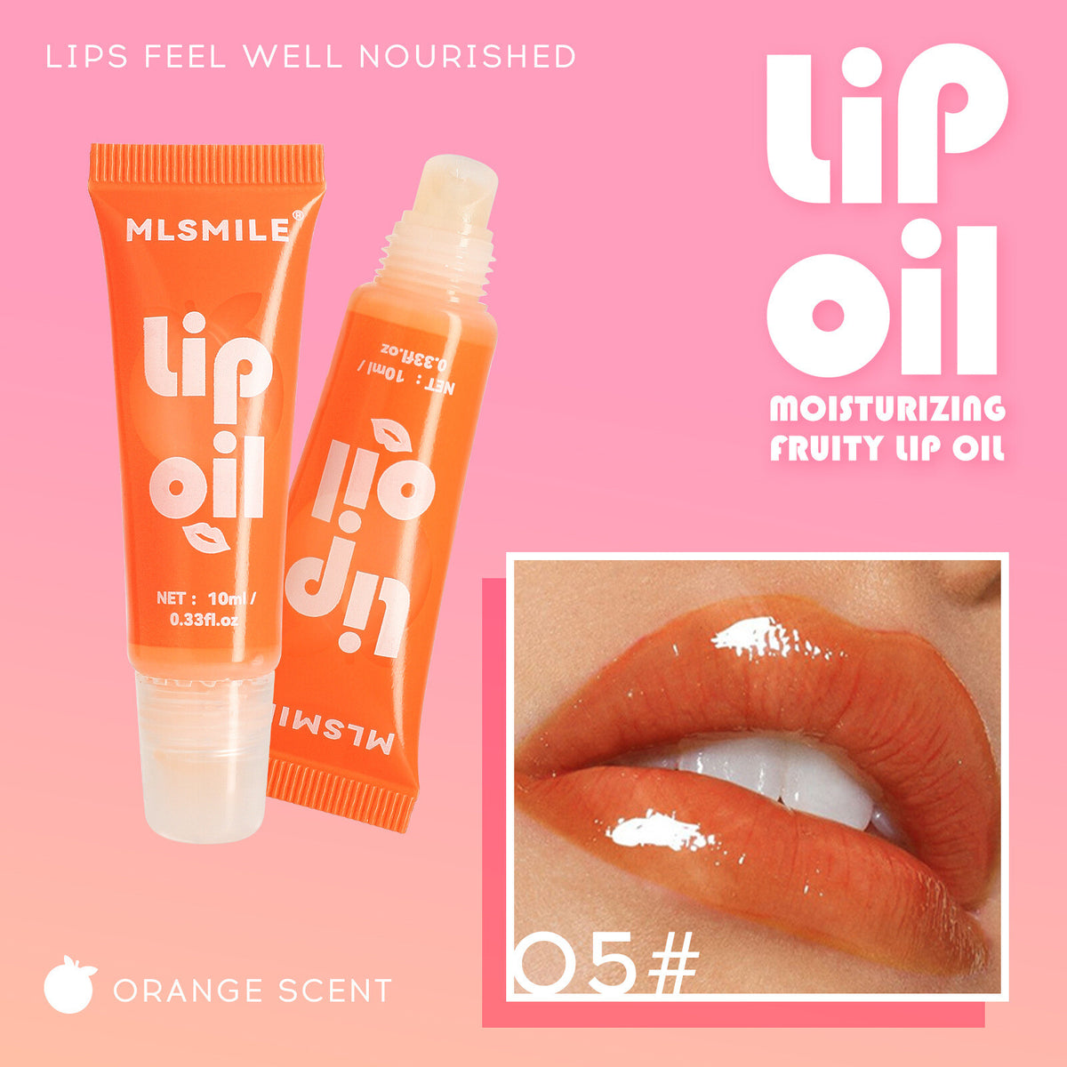Watery Crystal Clear jelly Lip Oil Lip Balm Moisturizing Lip Lines Lip Gloss