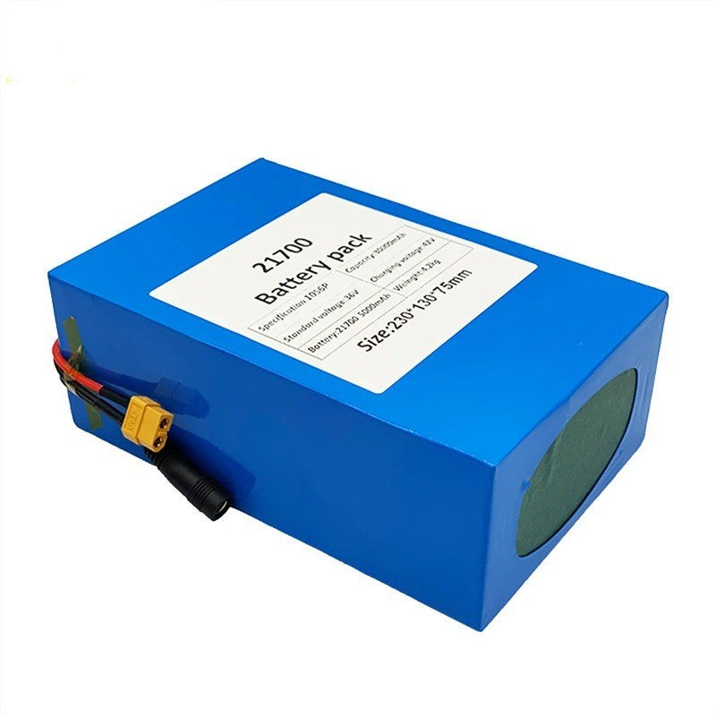 36V 30000mAh 1000W Li-ion Battery 10S6P w/BMS, for Electric Bicycle E-Bike