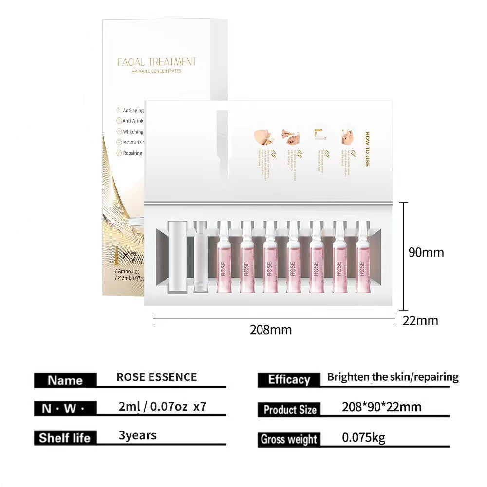 Niacinamide Hyaluronic Acid Serum 7pcs/Set Anti-Aging Brightening Lightening