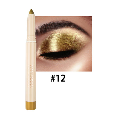 2-in-1 Eyeliner Eye Shadow Stick Quick Dry Velvet Matte Waterproof Long Lasting