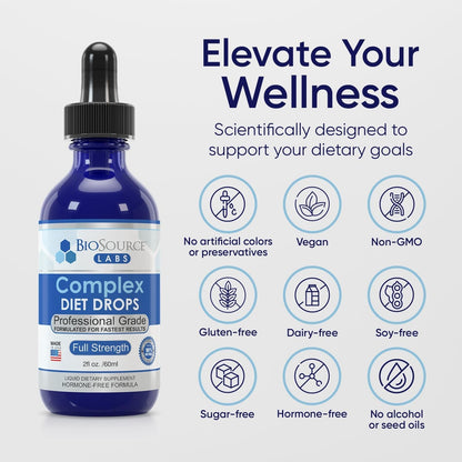 Complex Diet Drops – Best Natural Drops for Men and Women Weight Loss Management