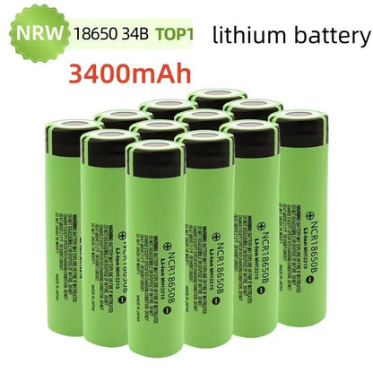 3.7V Li-ion Battery High Capacity for Strong Flashlight Lighting Power