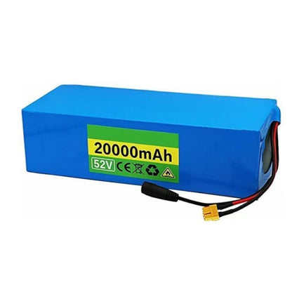 52V 20Ah 14S3P Li-ion Battery High Capacity with BMS for E-Bike E-Scooter