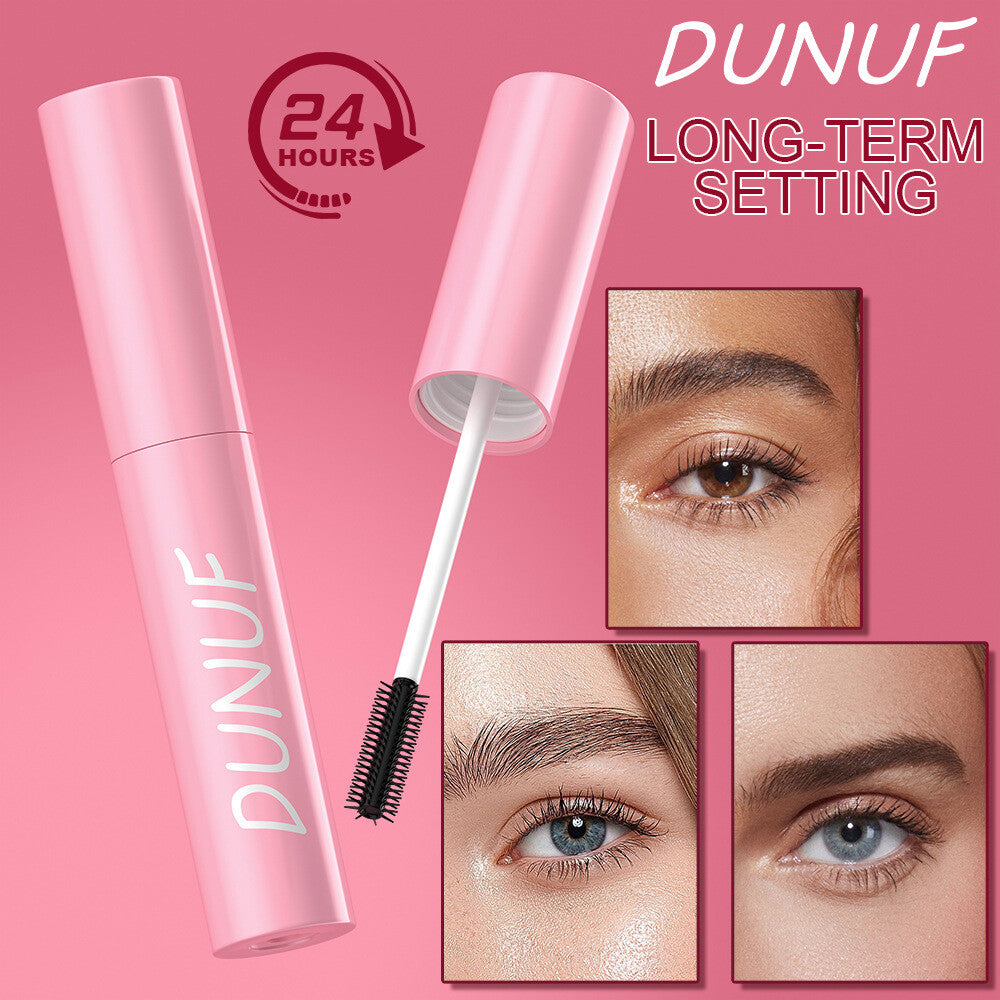Eyebrow with Brush, Transparent Eyebrow Liner Shaping Waterproof Long Lasting