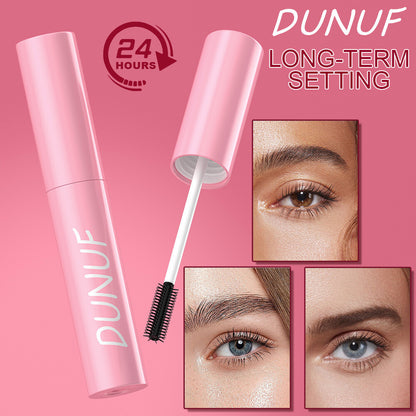 Eyebrow with Brush, Transparent Eyebrow Liner Shaping Waterproof Long Lasting