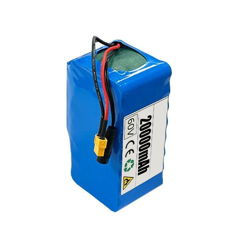 60V 20Ah 16S2P Li-ion Battery High Capacity with BMS for E-Bike E-Scooter